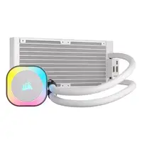Corsair H100I Procesador Sistema de refrigeración híbrido 12 cm Blanco