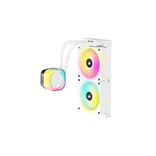 Corsair H100I Procesador Sistema de refrigeración híbrido 12 cm Blanco