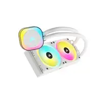 Corsair H100I Procesador Sistema de refrigeración híbrido 12 cm Blanco