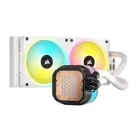 Corsair H100I Procesador Sistema de refrigeración híbrido 12 cm Blanco