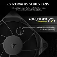 Corsair Nautilus 240 RS Placa base Sistema de refrigeración líquida todo en uno Ne