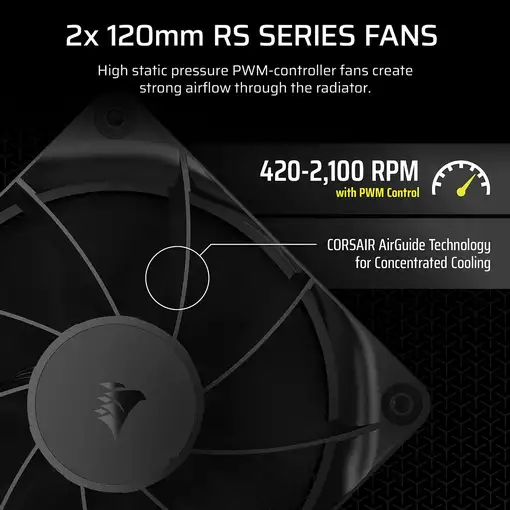 Corsair Nautilus 240 RS Placa base Sistema de refrigeración líquida todo en uno Ne