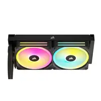 Corsair H100I Procesador Kit de refrigeración líquida 12 cm Negro