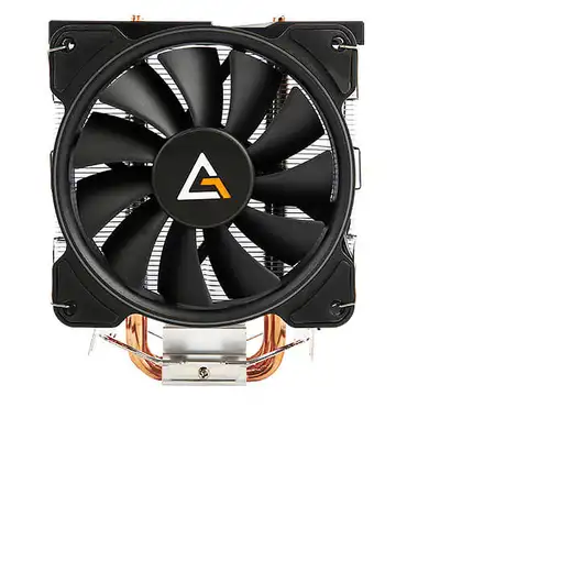 Antec A400 RGB Procesador Enfriador 12 cm Negro, Cobre, Metálico