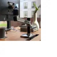 Ergotron LX Series Desk Mount LCD Arm 86,4 cm (34") Escritorio Negro