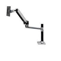 Ergotron LX Series Desk Mount LCD Arm, Tall Pole 86,4 cm (34") Escritorio Negro