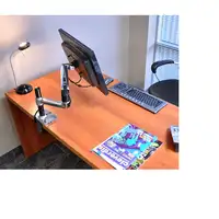 Ergotron LX Series Desk Mount LCD Arm, Tall Pole 86,4 cm (34") Escritorio Negro