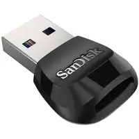 SanDisk MobileMate lector de tarjeta USB 3.2 Gen 1 (3.1 Gen 1) Negro