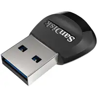 SanDisk MobileMate lector de tarjeta USB 3.2 Gen 1 (3.1 Gen 1) Negro