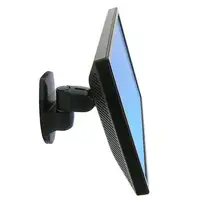 Ergotron 200 Series Wall Mount Pivot 61 cm (24") Pared Negro