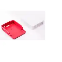 Raspberry Pi 1876751 accesorio para placa de desarrollo Funda Rojo, Blanco