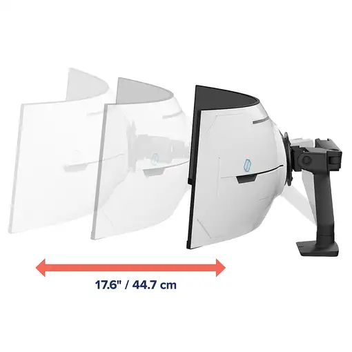 Ergotron HX Series HX ARM WITH VERY HEAVY DUTY PIVOT DESK 144,8 cm (57") Escritori