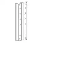 Ergotron Track Mount Bracket Kit Aluminio