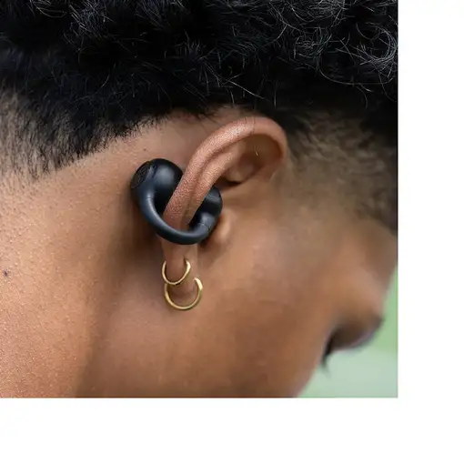 JLab Flex Auriculares Inalámbrico Clip de oreja Deportes Bluetooth Negro