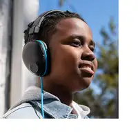 JLab JBuddies Pro Auriculares Alámbrico Diadema Música/uso diario Azul, Rosa
