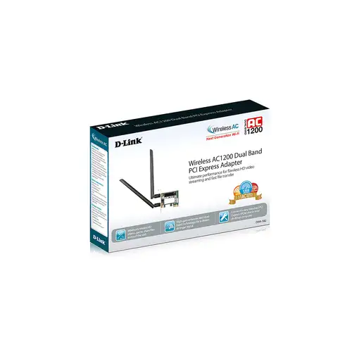 D-Link DWA-582 adaptador y tarjeta de red Interno WLAN 867 Mbit/s
