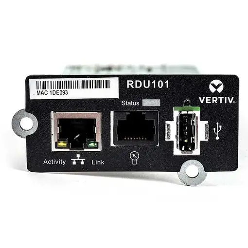 Vertiv IntelliSlot RDU101 Interno Ethernet 100 Mbit/s