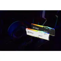 Kingston Technology FURY Beast 16GB 6000MT/s DDR5 CL30 DIMM White RGB EXPO