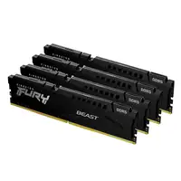 Kingston Technology FURY Beast 128GB 5200MT/s DDR5 CL40 DIMM (Kit de 4) Black XMP