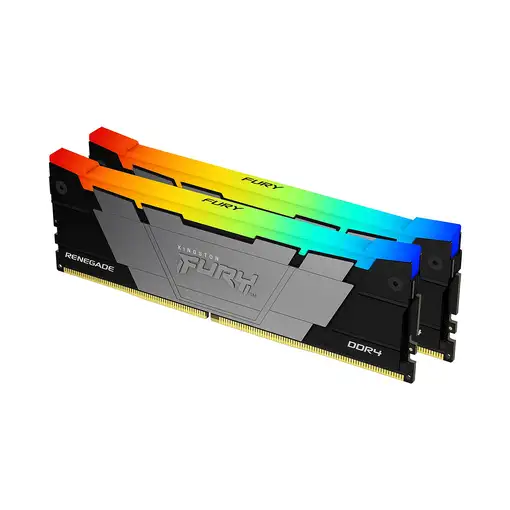 Kingston Technology FURY 16 GB 3600 MT/s DDR4 CL16 DIMM (Kit de 2) Renegade RGB