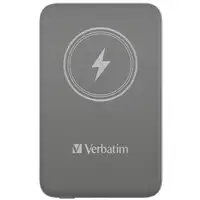 Verbatim Charge 'n' Go Polímero de litio 10000 mAh Cargador inalámbrico Gris