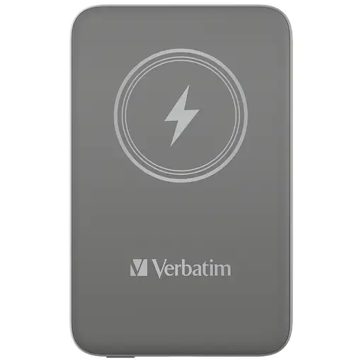 Verbatim Charge 'n' Go Polímero de litio 10000 mAh Cargador inalámbrico Gris