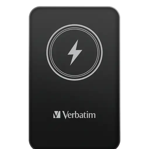 Verbatim Charge 'n' Go Polímero de litio 5000 mAh Cargador inalámbrico Negro