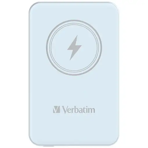 Verbatim Charge 'n' Go Polímero de litio 5000 mAh Cargador inalámbrico Azul