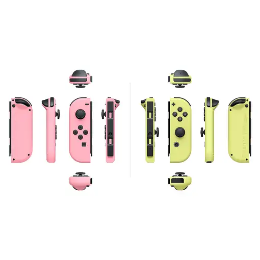 Nintendo 10011583 mando y volante Rosa, Amarillo Bluetooth Gamepad Analógico/Digit