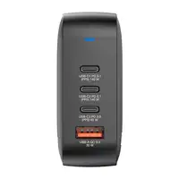 Verbatim Mini GaN Charger 165W Universal Negro Corriente alterna Carga rápida Inte