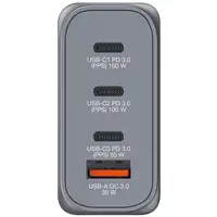 Verbatim GNC-100 Universal Negro, Gris Corriente alterna Carga rápida Interior