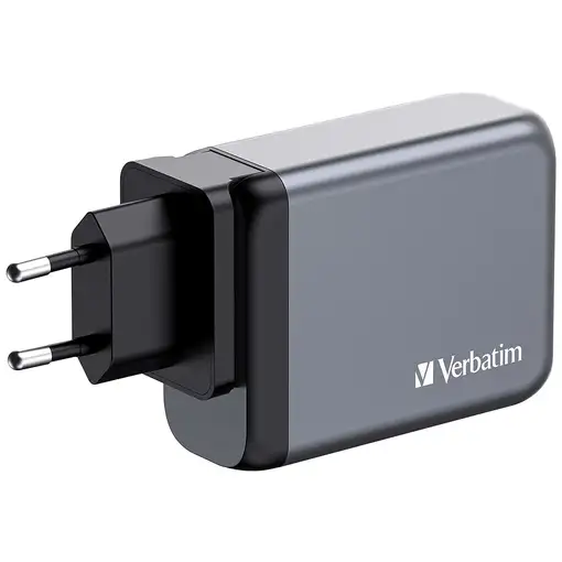 Verbatim GNC-100 Universal Negro, Gris Corriente alterna Carga rápida Interior