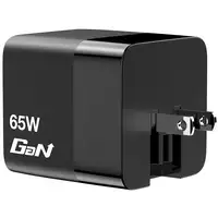 Verbatim GaN Charger 65W Universal Negro Corriente alterna Carga rápida Interior