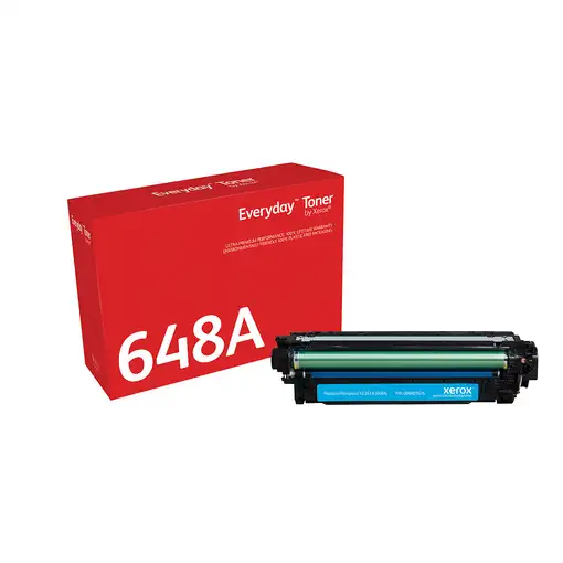 Everyday El tóner ™ Cian de Xerox es compatible con HP 648A (CE261A), Capacidad es