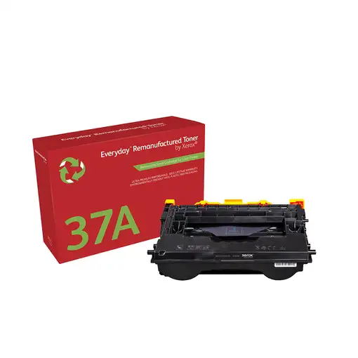 Everyday Tóner ™ Mono remanufacturado de Xerox es compatible con HP 37A (CF237A),