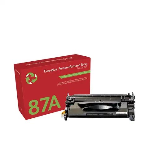 Everyday Tóner ™ Mono remanufacturado de Xerox es compatible con HP 87A (CF287A),