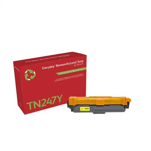 Everyday Tóner ™ Amarillo remanufacturado de Xerox es compatible con Brother TN247