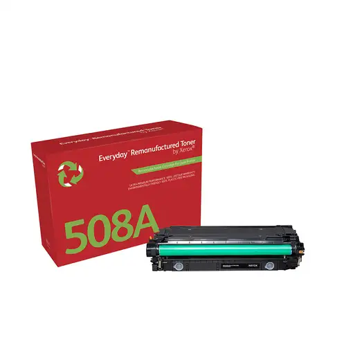 Everyday Tóner ™ Negro remanufacturado de Xerox es compatible con HP 508A (CF360A)