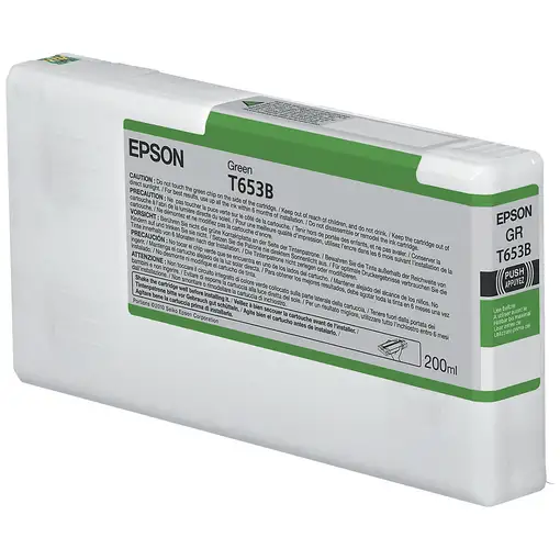 Epson Cartucho T653B verde
