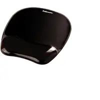 Fellowes 9112101 alfombrilla para ratón Negro