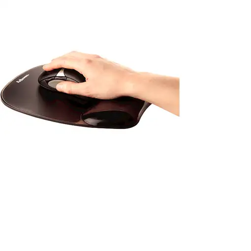 Fellowes 9112101 alfombrilla para ratón Negro