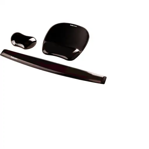 Fellowes 9112101 alfombrilla para ratón Negro