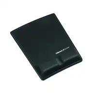 Fellowes 9181201 alfombrilla para ratón Negro