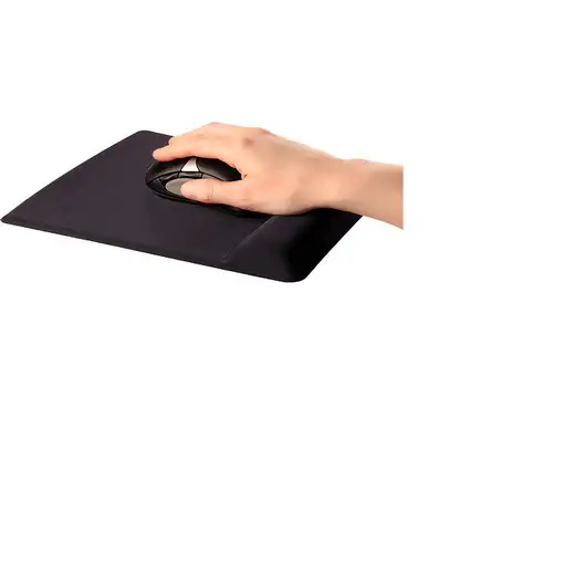 Fellowes 9181201 alfombrilla para ratón Negro