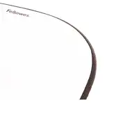 Fellowes 9175801 alfombrilla para ratón Negro, Plata
