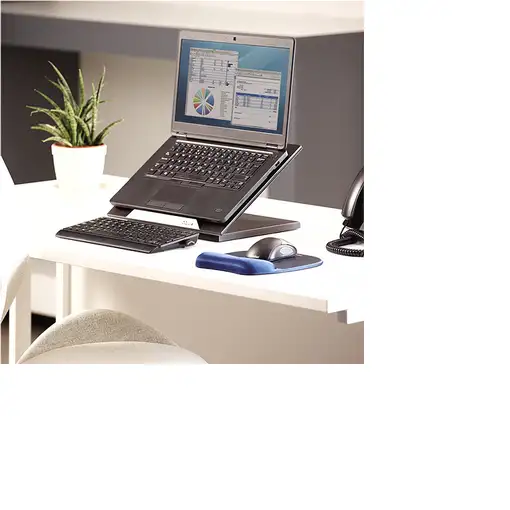 Fellowes Designer Suites Soporte para ordenador portátil Negro 43,2 cm (17")