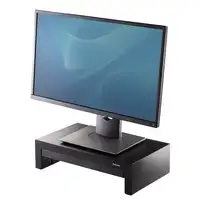 Fellowes Designer Suites 53,3 cm (21") Escritorio Negro, Perlado
