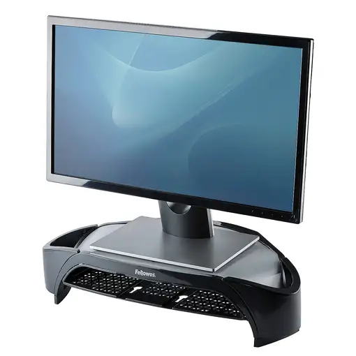 Fellowes 8020801 soporte para monitor 53,3 cm (21") Escritorio Negro