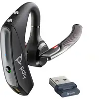 POLY Auriculares Voyager 5200 UC USB-A + Llave BT600 TAA