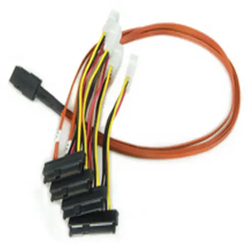 Broadcom CBL-SAS8087OCF-06M cable Serial Attached SCSI (SAS) 0,6 m Multicolor